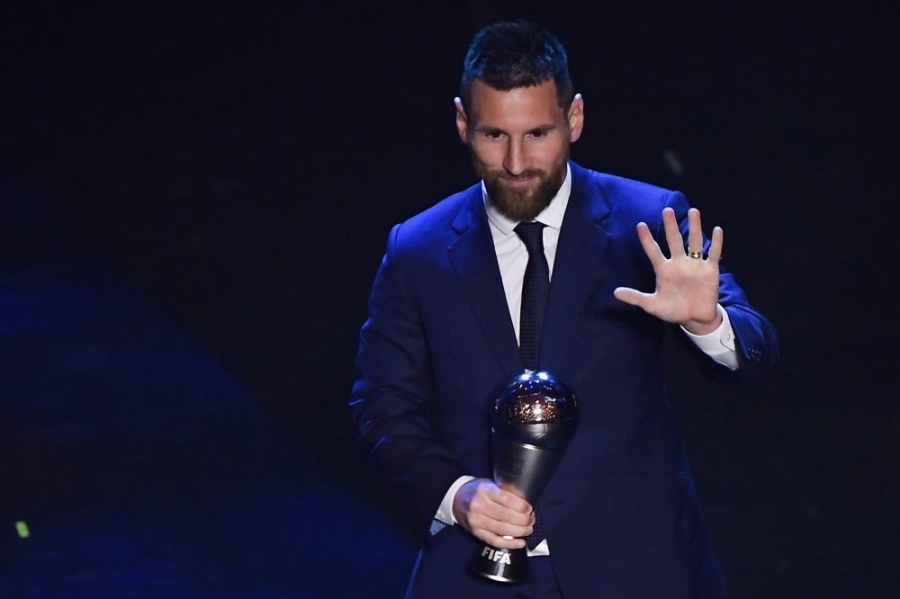 ميسي يفوز بجائزة الفيفا لأفضل لاعب في العالم للعام 2019