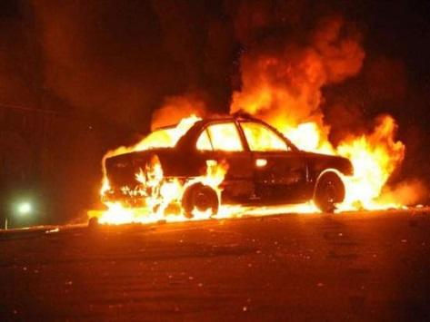 وفاة سائق سيارة تفحما في منطقة ماركا الشمالية بالعاصمة عمان