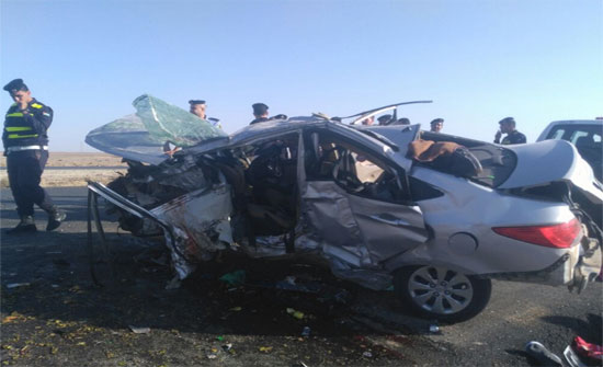 إصابة خمسة أشخاص اثر حادث تدهور بمنطقة الجيزة