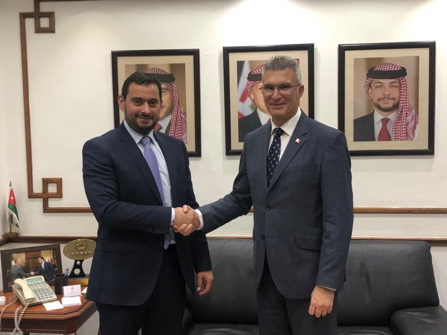 د. الحموري يبحث مع وزير خارجية مالطا تعزيز التعاون الاقتصادي