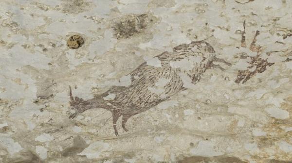 اكتشاف أقدم كهف على الإطلاق للفن البشري عمره 44 ألف عام
