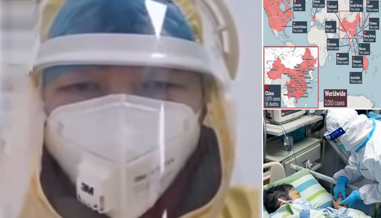 بالفيديو ...ممرضة صينية ترسل رسالة استغاثة عبر مقطع فيديو أثار الذعر حول العالم