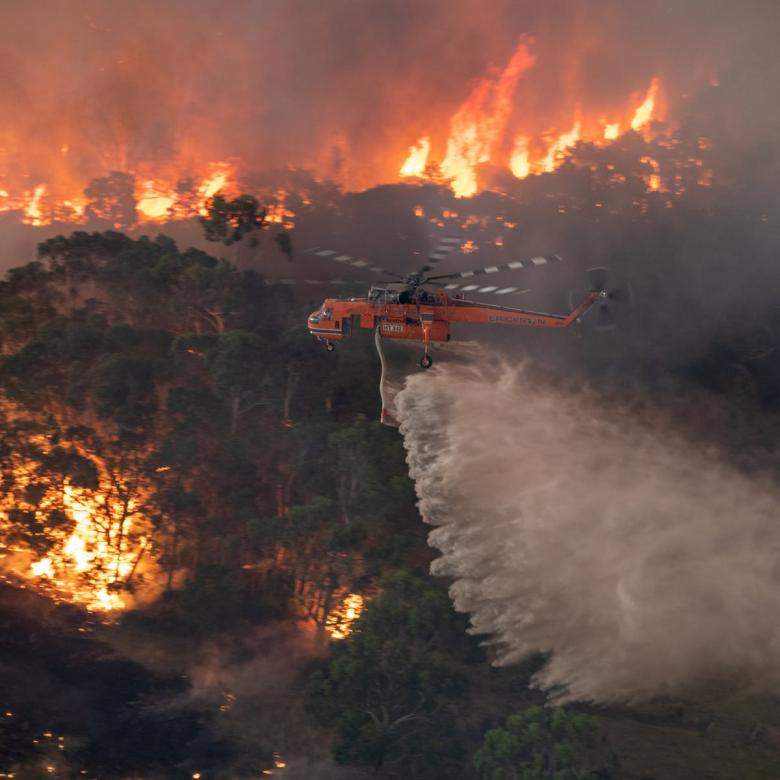 استراليا تسيطر على الحرائق بفضل الأمطار الغزيرة