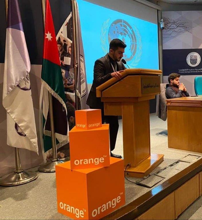 Orange الأردن ترعى نموذج الأمم المتحدة التاسع في سمية للتكنولوجيا