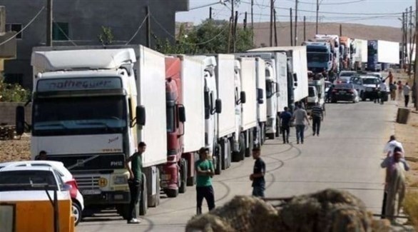 الأردن يعفي الشاحنات السورية من رسوم بدل المرور
