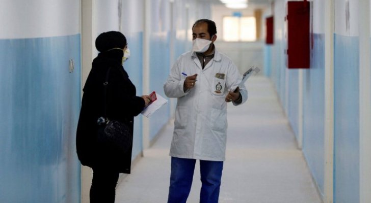 مغادر  منطقة الحجر الصحي  في البحر الميت ضمن غرف العزل في مستشفى المفرق