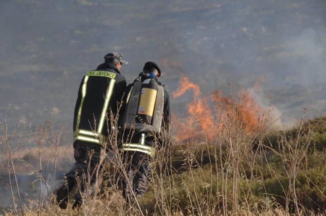 بالصور..الدفاع المدني يتعامل مع ٥٩٨٤ حالة اسعافيه و ٣٤٢ حريق أعشاب جافة وأشجار حرجية ومثمرة