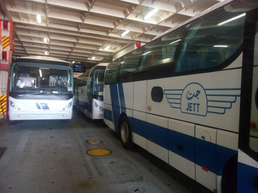 حداد : وصول ١٦ حافلة جديدة موديل ٢٠٢٠ للانضمام لاسطول شركة جت 