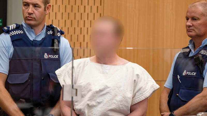 طلب صادم من مرتكب مذبحة المسجدين بنيوزيلندا للمحكمة