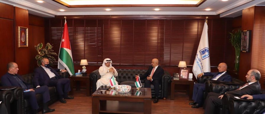 مجلس ادارة تجارة عمان يلتقي السفير الكويتي في عمان
