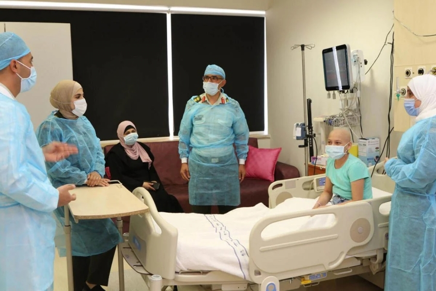 عملية زراعة نخاع عظم نادرة لطفلة بمستشفى الملكة رانيا