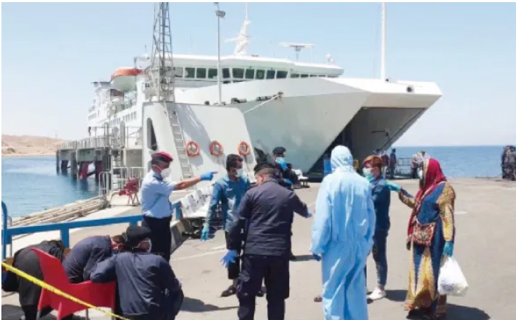 العقبة: عودة حركة نقل المسافرين والشاحنات بحرا بين الأردن ومصر خلال أيام