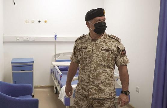 بالصور .. الملك يفتتح المستشفى الميداني المخصص لكورونا في الزرقاء
