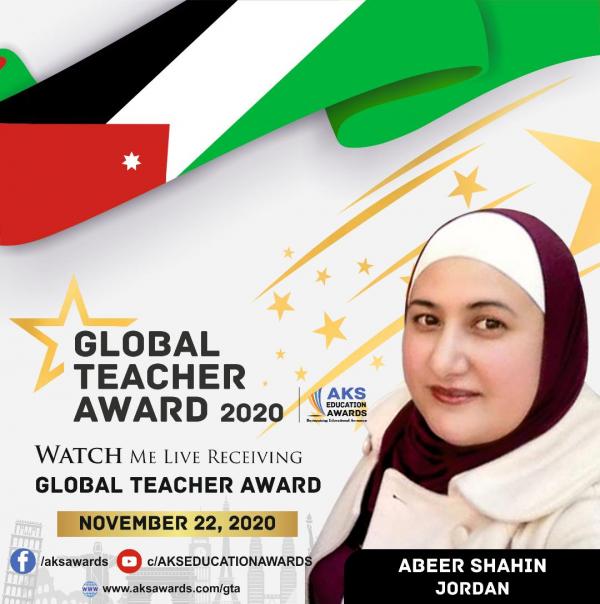 أردنية ضمن أفضل 100 معلم في العالم: المعلم غير المواكب للتكنولوجيا سينقرض