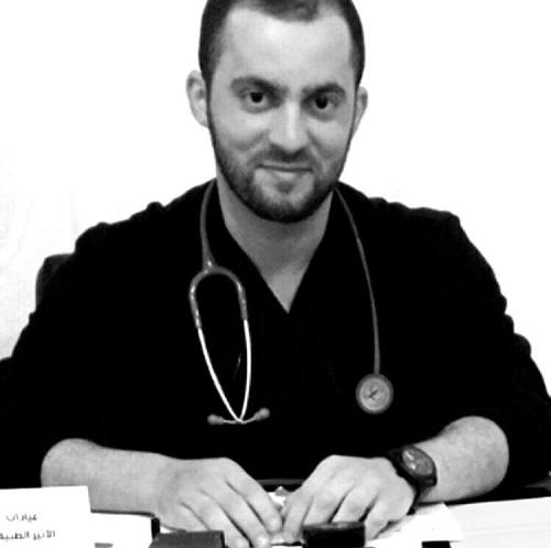رحيل الطبيب الأردني الشاب ابراهيم قني  بسبب كورونا