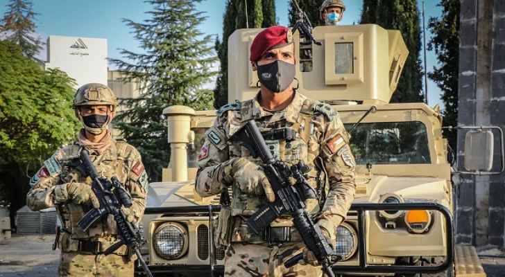 الجيش العربي: وفاتان و3 اصابات اثر انزلاق احدى الآليات العسكرية