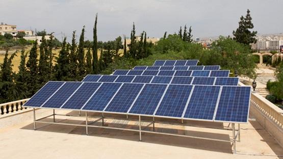 اتفافية لتمويل أنظمة خلايا شمسية بالأردن