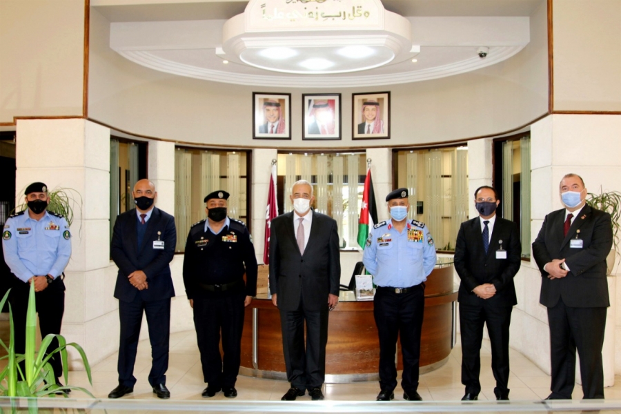 مذكرة تفاهم بين جامعة الشرق الأوسط وجهاز الأمن العام