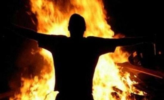 اربعيني يحاول الانتحار حرقا بمنطقة حي نزال في العاصمة عمان