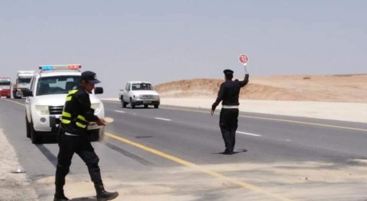 ضبط أكثر من 50 مخالفة سير عكس الاتجاه على طريق اربد الدائري