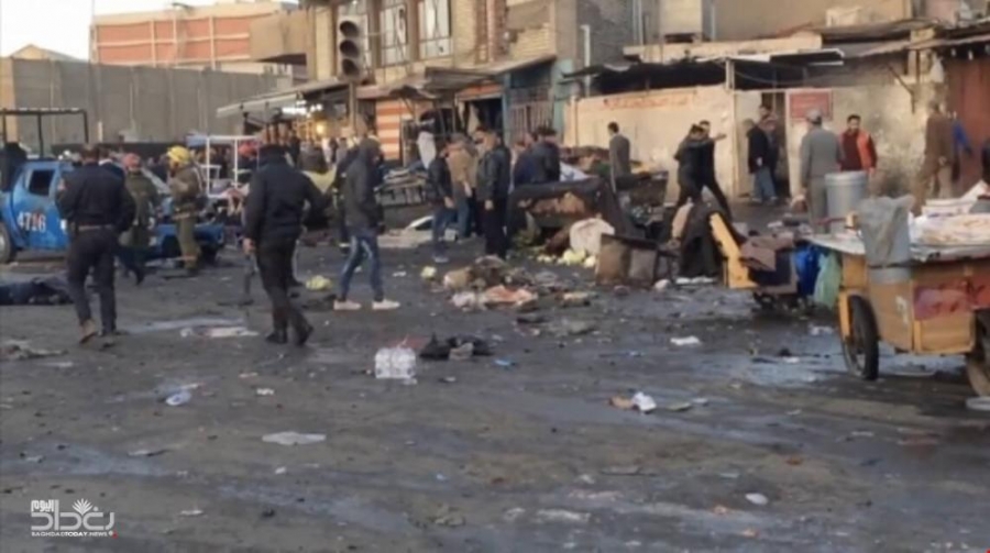 تفجير انتحاري يوقع ضحايا في بغداد
