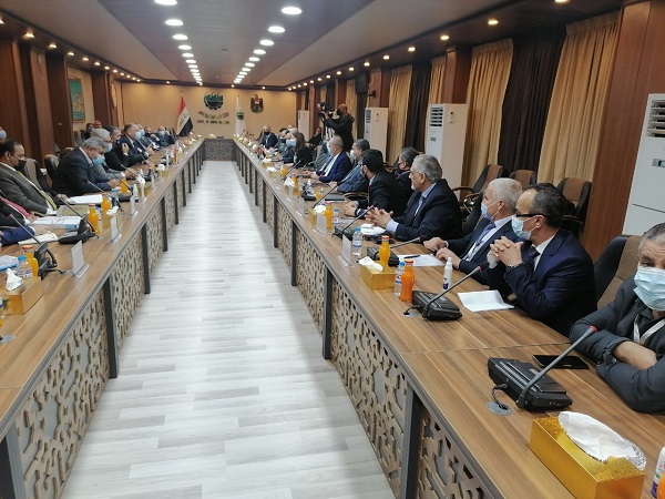 وزيرة الصناعة والتجارة تبحث في بغداد تعزيز التعاون الاقتصادي وإقامة المدينة الاقتصادية