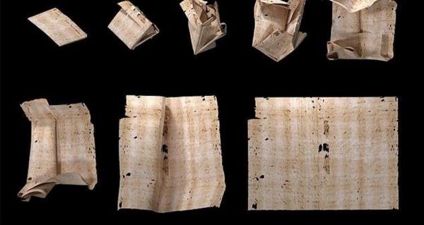 رسالة ورقية عمرها 300 عام ... كشف مضمونها دون فتحها