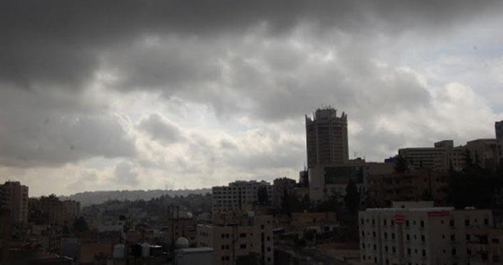حالة من عدم الاستقرار الجوي تؤثر على الأردن اعتبارا من الأحد