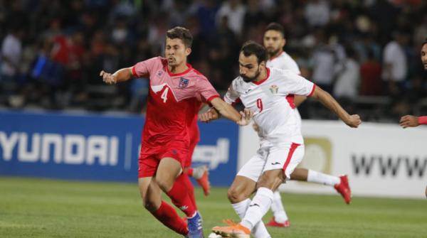 الأردن يتجاوز نيبال بثلاثية نظيفة في تصفيات مونديال 2022