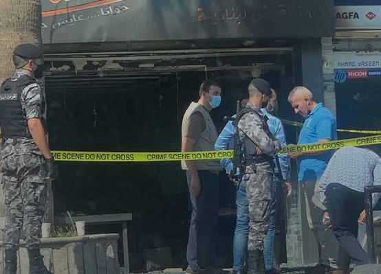 مصدر أمني يوضح سبب حريق المطعم قرب الجامعة الأردنية