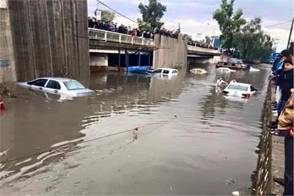 مقتل 8 أشخاص على الأقل بفيضانات في أربيل بإقليم كردستان