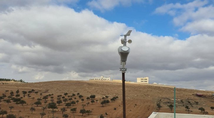 طقس العرب: تركيب محطة رصد جوي في المفرق