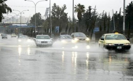 كفر أسد تسجل أعلى كمية هطول مطري في إربد
