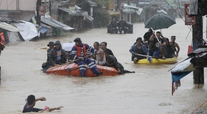 العاصفة ميجي تودي بحياة 133 شخصا على الأقل في الفلبين