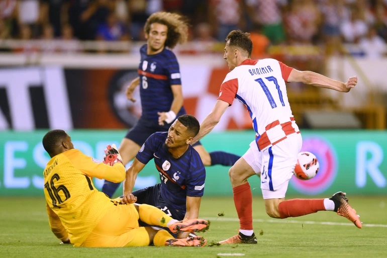 بداية مخيبة لبطل دوري الأمم.. فرنسا تتعادل من كرواتيا