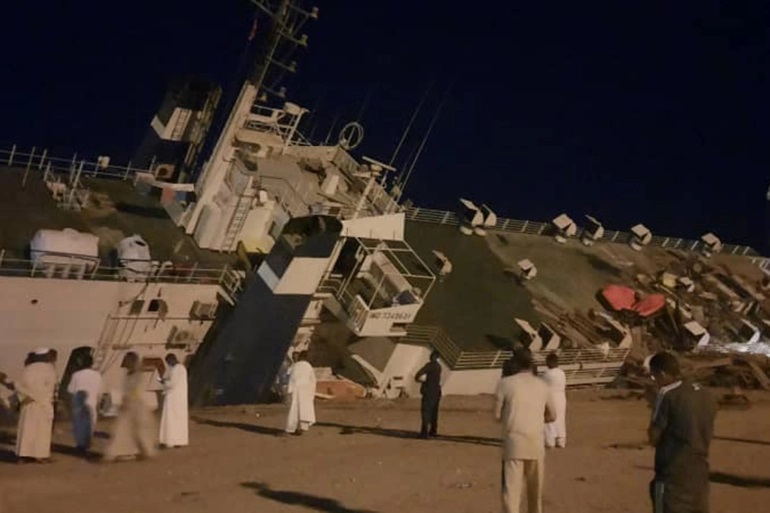 خسائرها تقدر بـ4 ملايين دولار.. غرق سفينة محملة بالمواشي في ميناء سواكن السوداني