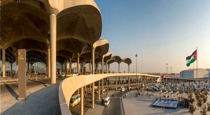 2.5 مليون مسافر عبر مطار الملكة علياء في 5 أشهر