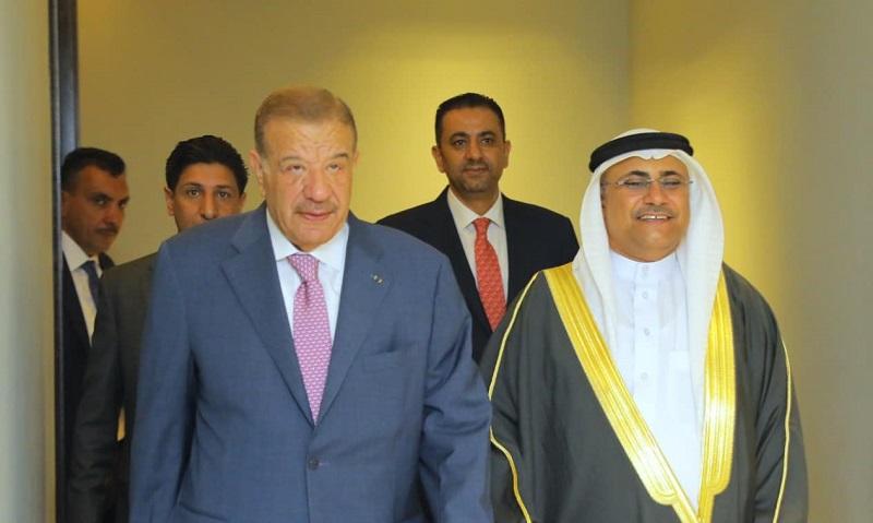 الدغمي يستقبل رئيس البرلمان العربي