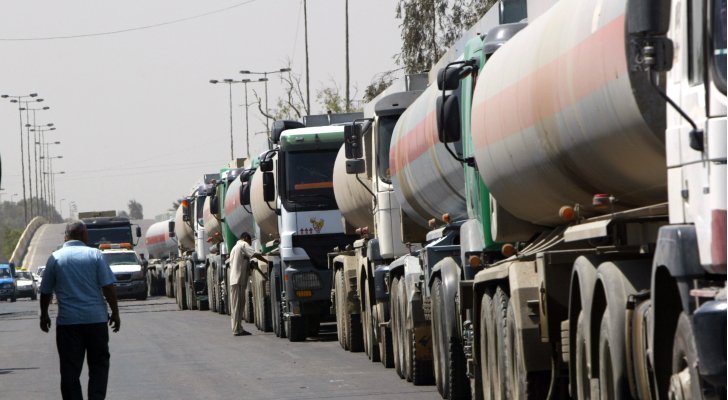 انخفاض صادرات النفط العراقي إلى الأردن بنحو 75