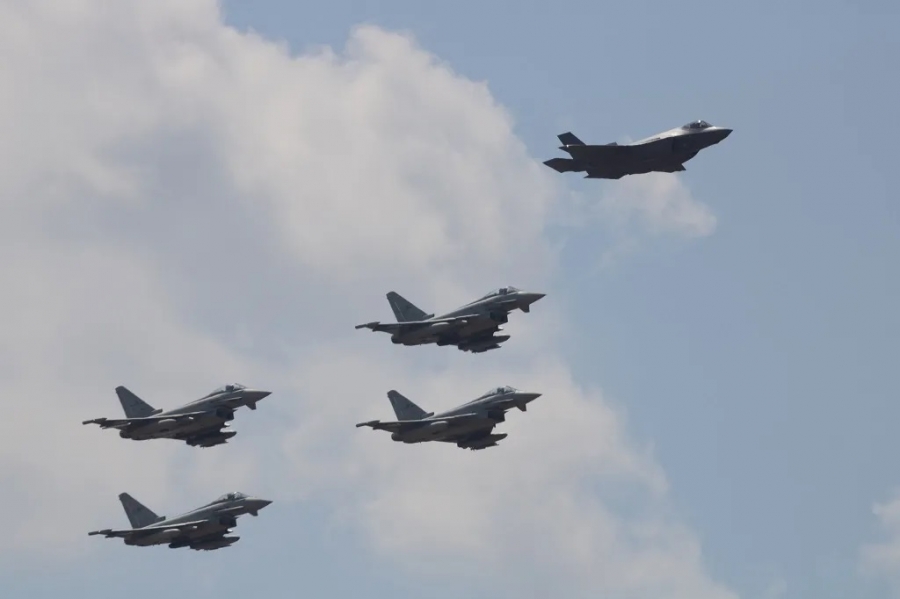 سلاح الجو يشارك باحتفالات الذكرى 75 لتأسيس القوات الجوية الأمريكية