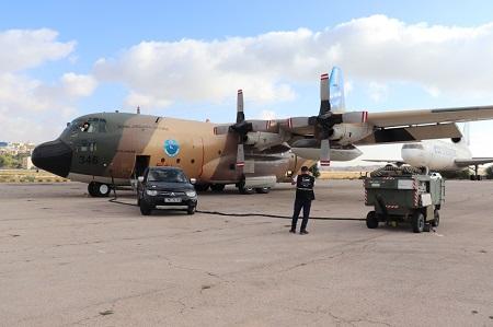 طائرة مساعدات أردنية لباكستان