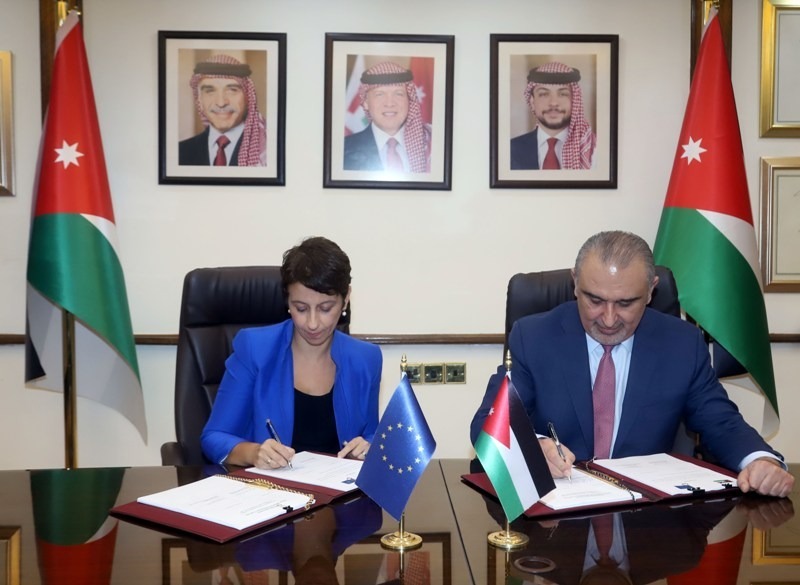 الإعلان عن منح الاتحاد الأوروبي للأردن بقيمة (364) مليون يورو