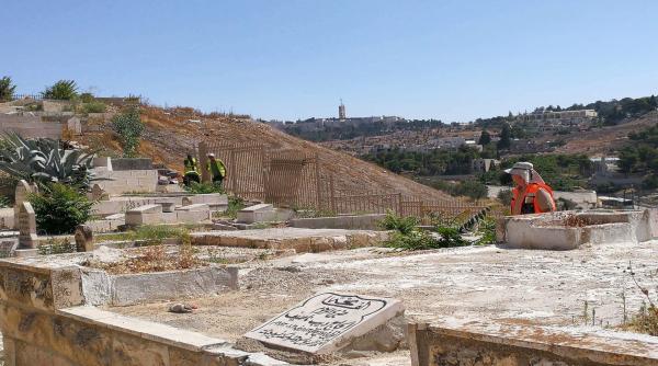 فلسطين النيابية تدين اقتحام اعضاء الكنيست مقبرة باب الرحمة