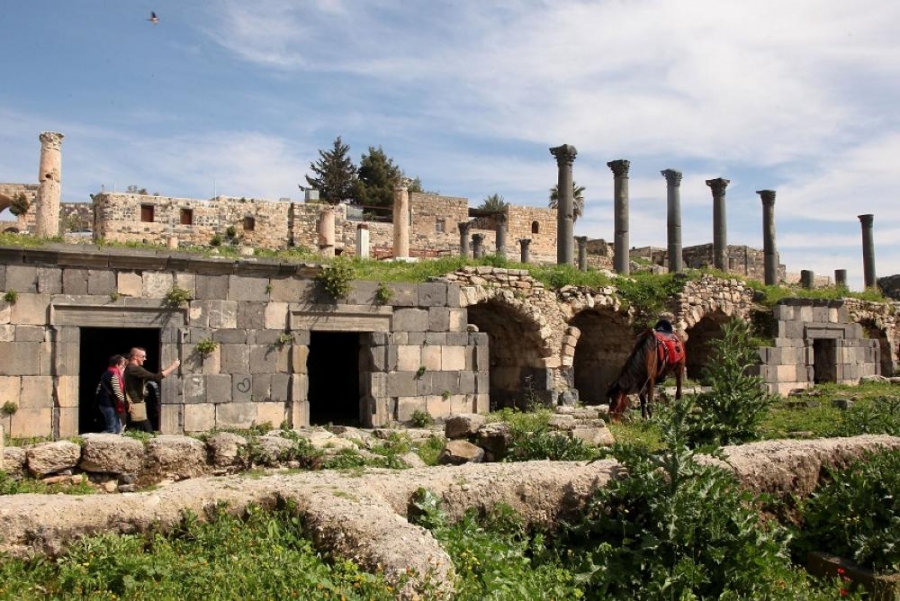 المواقع السياحية والأثرية بمحافظة إربد تشهد حركة نشطة