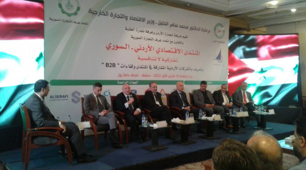 وزير سوري يقترح إنشاء جمعية أردنية سورية للسائقين