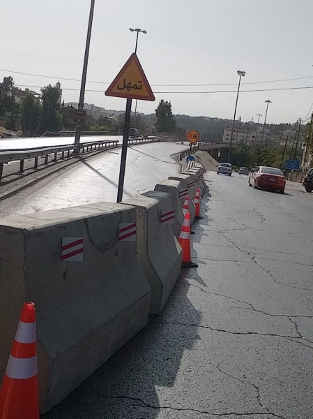 إغلاق أعلى جسر أم النعاج بالاتجاهين لمدة 6 أيام لإجراء أعمال صيانة