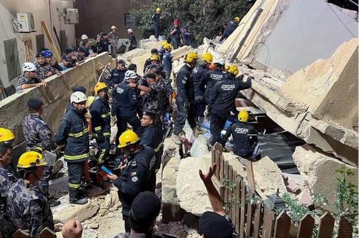 الإفراج عن المشتكى عليهم الثلاثة بقضية انهيار مبنى اللويبدة