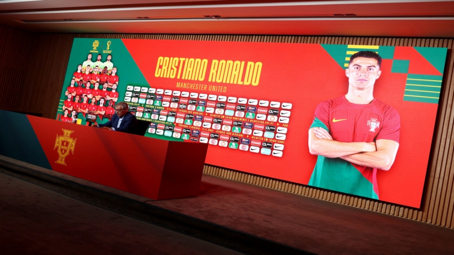 رونالدو على رأس تشكيلة البرتغال في كأس العالم