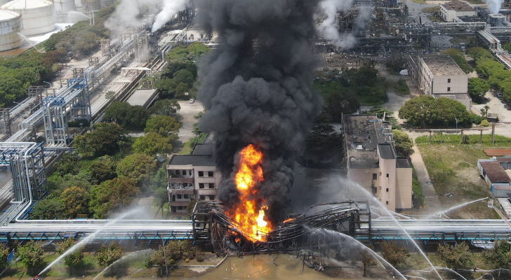 مصرع 36 شخصا بحريق مصنع في الصين