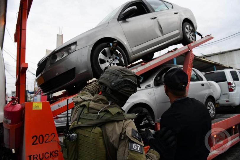 اسرائيل تحظر تصليح السيارات بالورشات الفلسطينية
